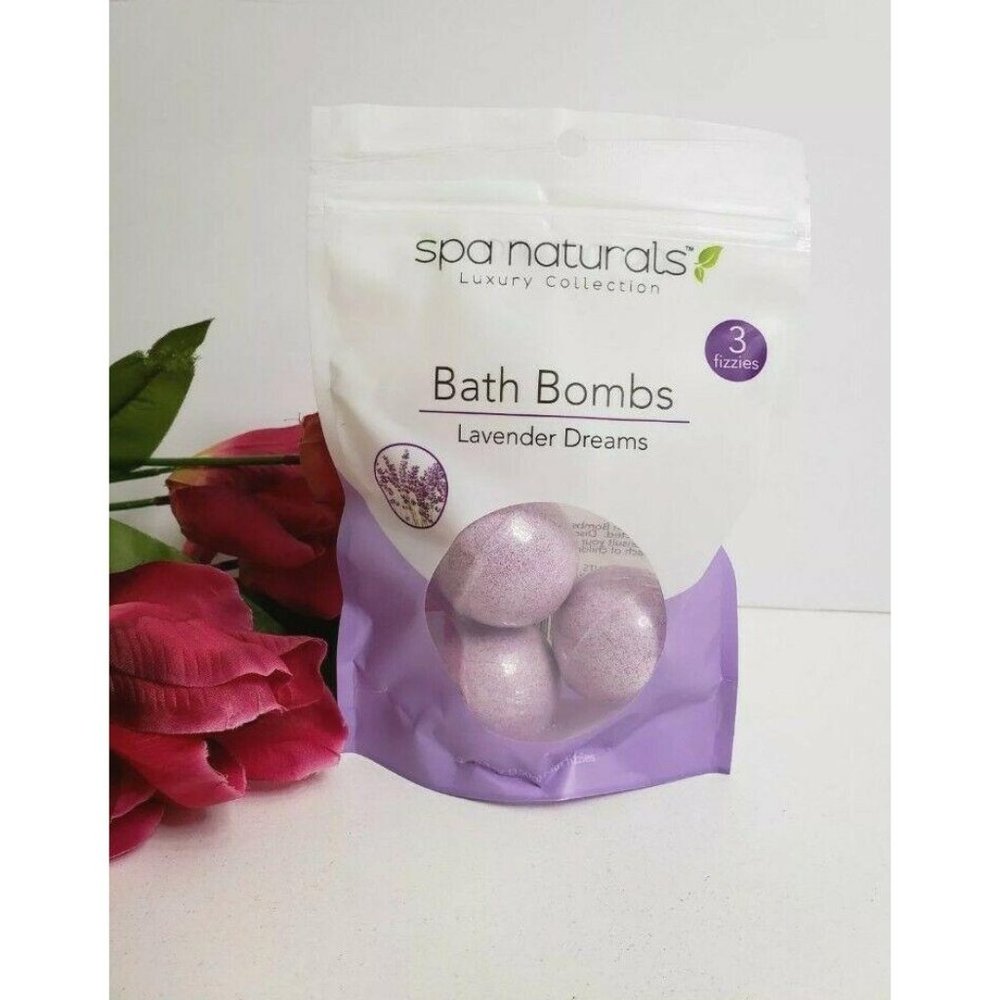 SPA Natural Relaxing Bath Bomb Lavender Dreams (3)